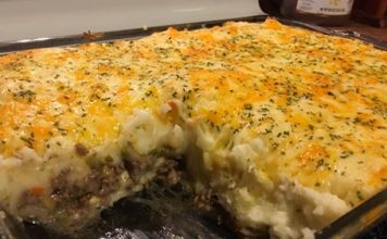 My famous homemade shepherds pie