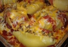 Delicious Mexican Stuffed Shells