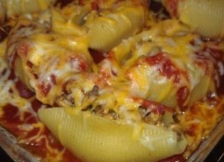 Delicious Mexican Stuffed Shells
