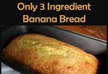 3 Ingredient Banana Bread