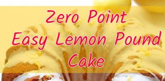 Weight Watchers Freestyle Lemon Pound Cake Recipe