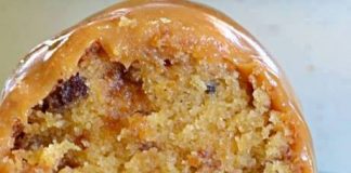 BROWN SUGAR CARAMEL POUND CAKE