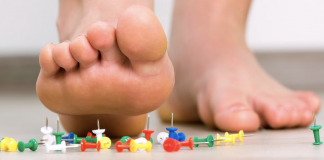 Use this technique to relief foot and heel pain