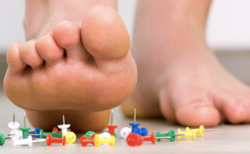 Use this technique to relief foot and heel pain