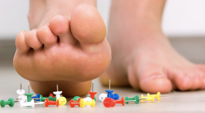 Use this technique to relief foot and heel pain