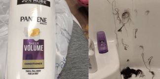 Some people put hair removal cream in shampoo bottles