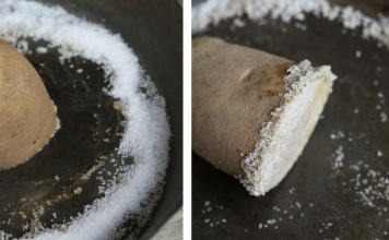 A potato and some salt can work wonders, here are 6 miraculous uses