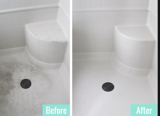 Try This Powerful Homemade Shower Cleaner & Soap Scum Remover.