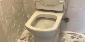 The proper way to get rid of the urine smell in the bathroom