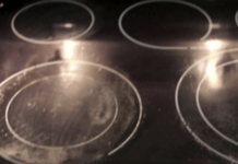 The proper way to remove burn marks and stains from your electric stove