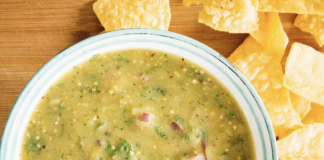 Make zingy green tomato salsa at home easily with