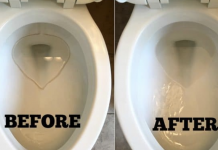 A very cheap method to clean hard toilet bowl stains