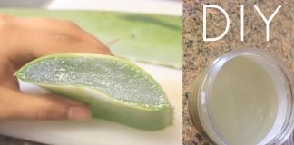 The proper way to make a homemade aloe vera gel and juice