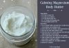 How to make Magnesium Body Butter Natural Calm Balm for Relaxation and Sleep