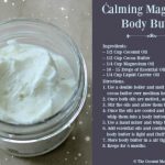 How to make Magnesium Body Butter Natural Calm Balm for Relaxation and Sleep