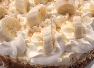 Banana Cream Cheesecake