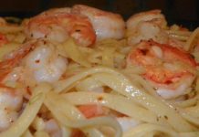 Garlic Shrimp Pasta