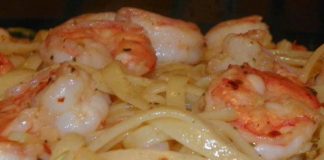 Garlic Shrimp Pasta