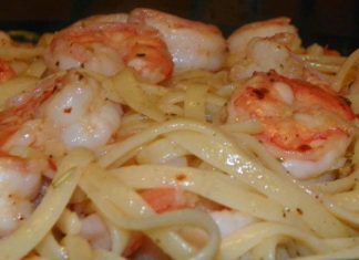 Garlic Shrimp Pasta