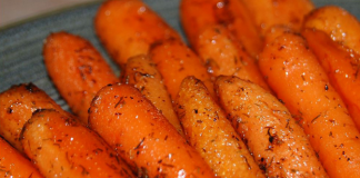 Healthy Honey Roasted Carrots