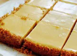 CREAMY LEMON SQUARES