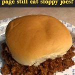 HOMEMADE SLOPPY JOES