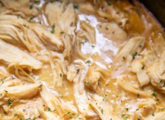 CROCK POT CHICKEN & GRAVY