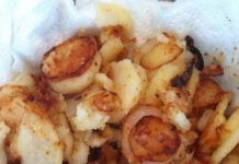 FRIED POTATOES AND ONIONS