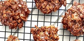 Chocolate Peanut Butter No Bake Cookies!