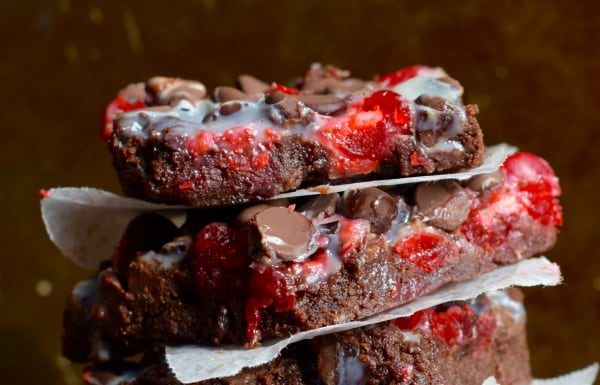 CHOCOLATE COVERED CHERRY MAGIC BARS