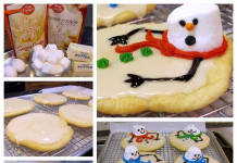 MELTED SNOWMAN COOKIES