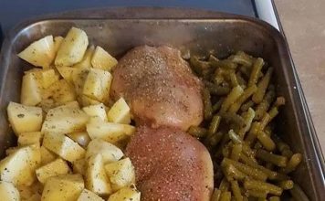 One Pan Chicken Dinner and GREENS
