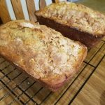 Banana Bread with honey and applesauce instead of sugar & oil. Delicious & Healthy