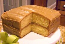 Caramel Cake for the holidays