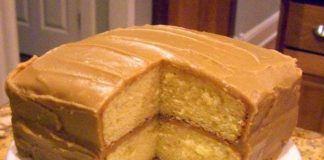 Caramel Cake for the holidays