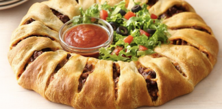 Pillsbury’s Crescent Roll Taco Bake