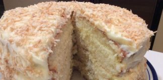 OLD FASHIONED COCONUT CAKE RECIPE