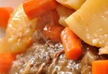 CARROTS & POTATOES ROASTED W/ ONION AND GARLIC