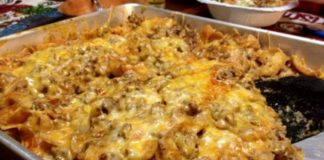 Walking Taco Casserole