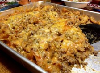 Walking Taco Casserole