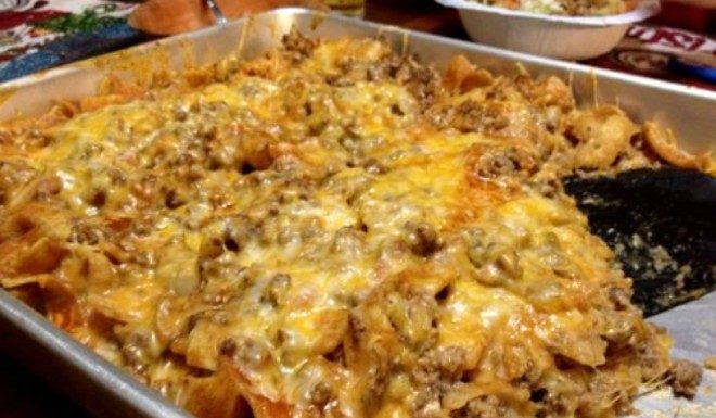Walking Taco Casserole