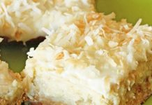 HAWAIIAN CHEESECAKE BARS