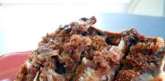 Homemade German Chocolate Cake