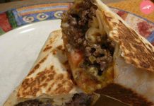 Grilled Cheeseburger Wraps