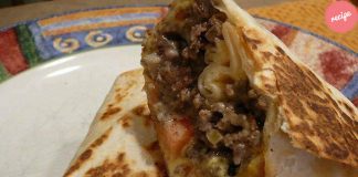 Grilled Cheeseburger Wraps