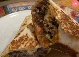 Grilled Cheeseburger Wraps