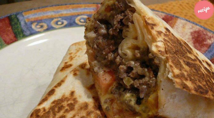 Grilled Cheeseburger Wraps