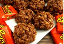 No Bake Reeses Crispy Cookies!
