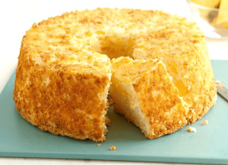 Pineapple Angel Food Cake