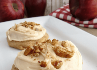 CARAMEL APPLE COOKIES – EASY RECIPE